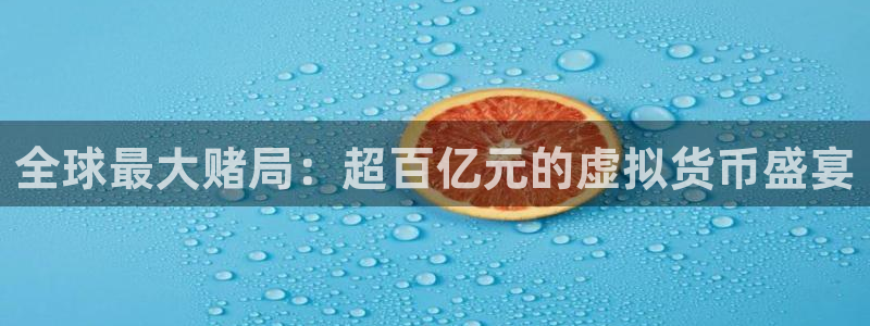 赢咖娱乐平台登录入口：全球最大赌局：超百亿元的虚拟货币盛宴